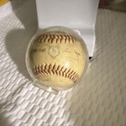 Rawlings Game Used Baseball Mvp 10 Run H r  3-92 Mlb Official