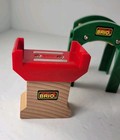 Brio Thomas Compatible Wooden Train  Track Green Stack Support Riser   2 Risers 