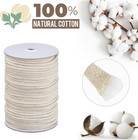 0 12 Inch X 100 Yd Cotton Piping Cord Natural Cording For Sewing Cotton Cord For