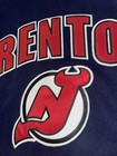 Authentic Trenton Devils Practice Echl Jersey Mens 56 Blue Clean Reebok Mic