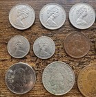 Foreign World Coin Lot - Old - More Recent