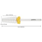 Usa  1 Pana 5 In 1 Nail Carbide Bit - Silver - 2x Coarse Grit 3 32 