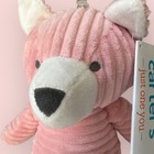 Carters Just One You Plush Pink Corduroy Fox Security Lovey Baby Toy Target New