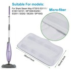 2-20x Replacement Microfiber Pads For Shark Steam Mop S3251 S3101 Xt3010 Se200