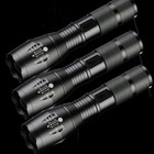 3 X Tactical 18650 Flashlight High Powered 5modes Zoomable Aluminum