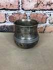 Antique Sterling Silver Cup  Engraved  160 Grams  As-is