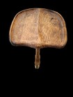 Antique Rustic Cabin Deer Leg Hoof Peg Leg Hand Carved Stool Seat 15 25  