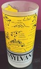 Vintage States Of The Usa 10 Oz Drinking Glass Pennsylvania Barware