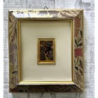 Vintage Renoir Miniature Framed Prints Set Dance At Bougival   The Umbrellas