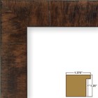 Craig Frames Winston  1 375 Inch Wide Walnut Veneer Solid Wood Picture Frame