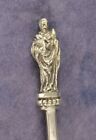 Pr 19th Century 8  Silverplate Apostle Spoons Hallmarked Ainsworth Taylor   Co 