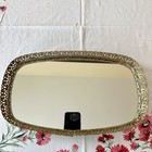 Vintage Rectangle Vanity Tray Mirror
