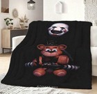 New Big 80    X 60    Five Nights At Freddys Fleece Throw Blanket Marionette Fnaf