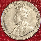 Vf xf 1929 Canadian Canada 5 Cents-free Shipping-mar100