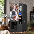 Commercial Fully Automatic Coffee Machine Instant Coffee Vending Machine Coins