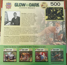 Vintage Masterpieces Jigsaw Puzzle Glow In The Dark Wildlife Fox Owl Unopened