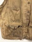 Vtg 1940s Filson Vest Game Bird Hunting Jacket   Snap Cotton