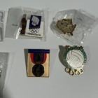 Vintage Lot Of 7 Olympic Pins 1988  1994  1996  Sponsors Kodak Coca-cola