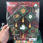 Bucilla Felt Kit 6 Felt Ornaments Kit 84787 Traditional Elegance New Christmas 