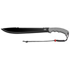 21 In  Stainless Steel Latin Machete With Sheath And Shoulder Strap