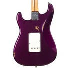 Fender Custom Shop Mvp 1969 Stratocaster Relic Purple Metallic Electric Guitar