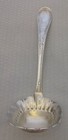 1878 Victorian Antique Gorham Sterling Silver Hindostanee Square Bowl Ladle 7 