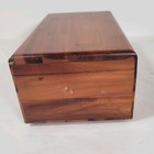 Vintage Small Salemans Sample Lane Cedar Chest With Key