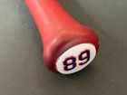 Drew Gilbert Giants Mets Signed 2024 Game Issued Non-cracked Bat