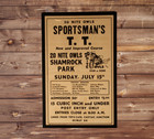 1956 Sportsman s Tt Motorcycle Race 14x22 Framed Poster  Rare California Racing 