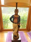 Mcm Nautical French Sailor Sea Captain Lamp 1971 Dunning Industries Usa Vintage 