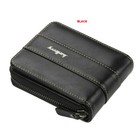 Men Men s S1 Leather Wallet Id Credit Card Holder Clutch Bifold Zipper Coin