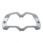 30103b - Fog Light Lens Guard - Chrome Plastic Tiger Eye Lens Guard For Cars