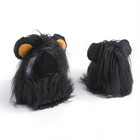 Lion Mane For Cats  Funny Bunny Ears Cute Dog Hats Cat Apparel Costume Pet Cl   