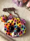 Lot Of 7 Ty Beanie Boos All New With Tags Giselle Purse Chewey Cassidy Rainbow