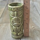 2 Vintage Orchids Of Hawaii Tiki Mug Double-sided Green Ceramic Mug Vase Japan