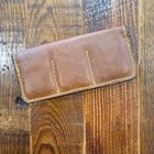 Handmade Leather Sd Memory Card Case Wallet Pouch Storage For 6-sd Card Backups