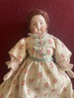 Vintage Bisque Doll 6    Lady With Earrings 1 12 Dollhouse Doll