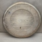 Vintage Hand Carved Bread Board 11 Inches Beautiful Authentic Patina Antique