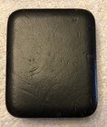Vtg Leather Key And Coin Holder Box Style Zip Ted Schneider Sausage   Meats