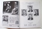 1966 Vintage Ny Rangers Vs Boston Bruins Hockey Program