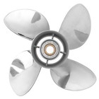 13 X 21 Stainless Outboard Boat Propeller Fit Yamaha 50-130hp 4blade 15tooth Rh