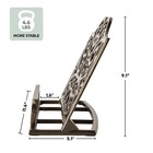 Cookbook Stand  Cast Iron Heavy-duty Recipe Book Holder  Kitchen Vintage Reci   