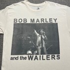 Bob Marley And The Wailers T Shirt Reggae Music Quote Zion Rootswear Mens Large