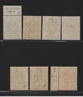 Swaziland 1938-54 1p-5s Kgvi Selection  sg29 31 32 32a 34a 36 37  Mnh   160