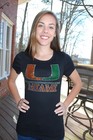 Hurricanes Rhinestone Bling  Shirt Or Tank  Xs S M L Xl Xxl 1x 2x 3x 4x 5x