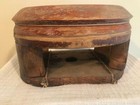 Millinery Brim Wood Block Antique Round Profile  Wood Hat Making  form mold brim