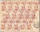 1940 Bolivia La Paz Airmail Export Cover To Bohemia Prague Germany Protectorate