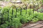 16 In  H X 18 In  L Metal Decorative Border Fence