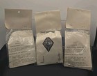 6  Merri-craft Princess Saturn Royal Blue Vtg Sequin Bead Christmas Ornament Kit