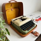 Working Erika 10 Typewriter   Vintage 1950s   Serviced  Ups 3-day To Us can